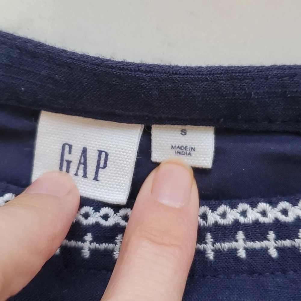 ||GAP|| Navy blue dress, sz small - Picture 6 of 7